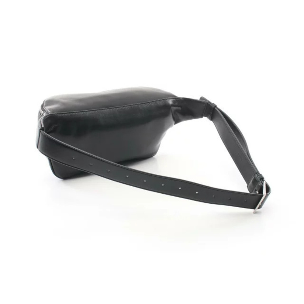 Saint Laurent Bag Body Lambskin Crossbody Leather Black Waist Bum Belt Black